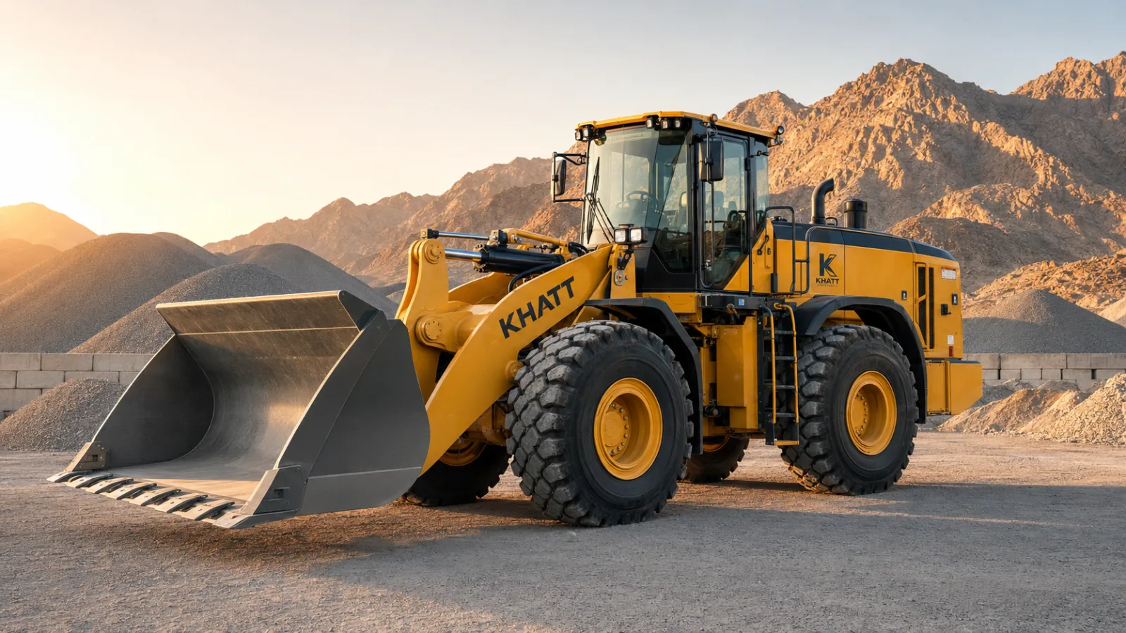 Wheel loader and shovel rental service
